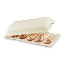 Emile henry kerámia mini baguette sütőforma (krémszínű)