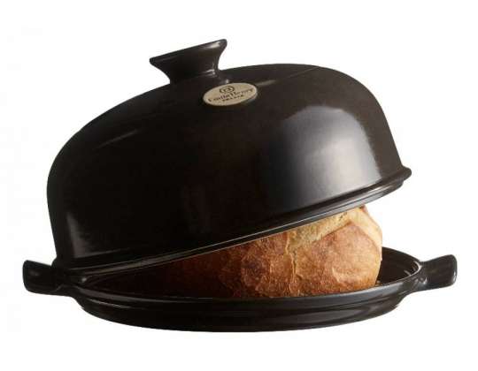 Emile Henry 'Bread Cloche' kenyérsütő edény (antracit)